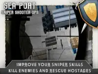 Sea Port Sniper Shooter Ops Screen Shot 13