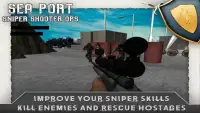 Sea Port Sniper Shooter Ops Screen Shot 5