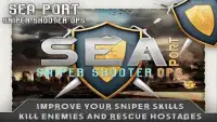 Sea Port Sniper Shooter Ops Screen Shot 4