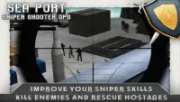 Sea Port Sniper Shooter Ops Screen Shot 1