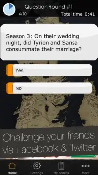 Quiz App for Game of Thrones Screen Shot 5