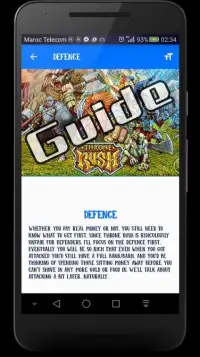 Thron Rush Guide Screen Shot 1
