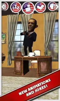 Talking Obama 2 Screen Shot 1