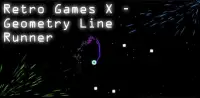 Retro Game X : Geometry Line Runner - by Cobalt Play Games Screen Shot 3