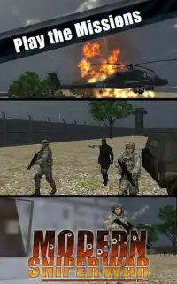 Modern Sniper War :Commando 3D Screen Shot 1