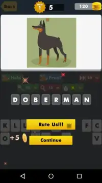 Puppy Games of Dog Breeds Quiz Screen Shot 0
