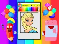 Coloring Queen for kids Screen Shot 3