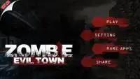 Zombie Evil Town - 3D FPS Screen Shot 6
