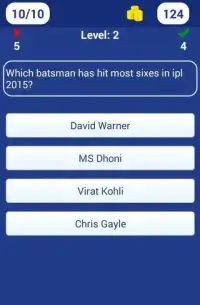 IPL Quiz 2016 Screen Shot 4