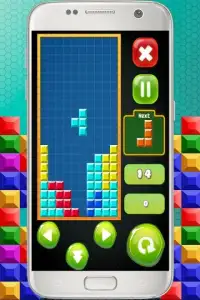 Classic Bricks Tetris Screen Shot 4