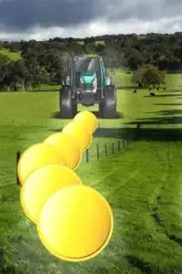Tractor Farm Racing Screen Shot 0