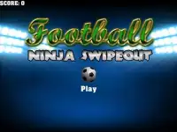 Football Ninja Swipe Out Games Screen Shot 9