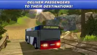 Offroad Hill Bus Driver 3D Screen Shot 1