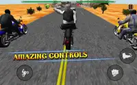 Велосипед удар Гонки Игра 3D Screen Shot 2