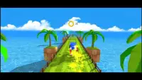 Super Sonic in island run 3D Screen Shot 0