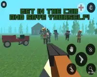 gun craft: pixel zombie war 3D Screen Shot 2