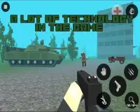 gun craft: pixel zombie war 3D Screen Shot 1