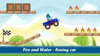 Fire and Water Racing Car Screen Shot 2
