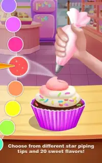 Cupcake Bakery Shop Screen Shot 1