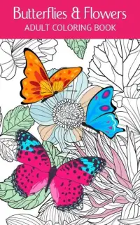 Butterfly & Flower Art Therapy Screen Shot 3