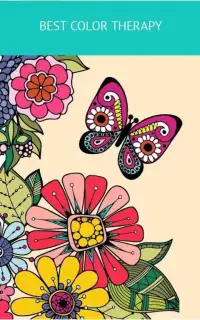 Butterfly & Flower Art Therapy Screen Shot 0