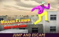 Crazy Clown Rooftop Police Run Screen Shot 10