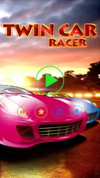 Twin Car Racer Screen Shot 12