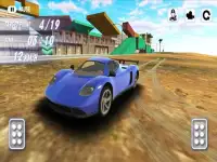 Flying Car Real Racing Screen Shot 7