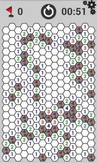 Minesweeper at hexagon Screen Shot 3