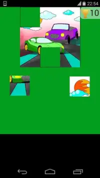 car kids puzzles game Screen Shot 2