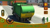 City Garbage Truck Simulator Screen Shot 18