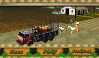Transport Truck: Farm Animals Screen Shot 7