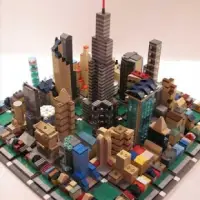 Sliding Puzzle Lego City Screen Shot 2