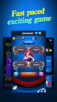 Chin Baccarat - Real Casino Screen Shot 4