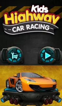 Kids Highway Car Racing Screen Shot 6