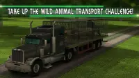 Transport Truck: Wild Animals Screen Shot 42