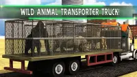 Transport Truck: Wild Animals Screen Shot 27