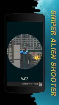 Sniper alien shooter Screen Shot 0