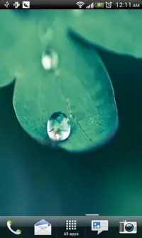 Water Drop LiveWallpaper Screen Shot 1