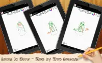 Learn to Draw Monster School Screen Shot 7
