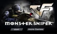Monster Sniper Screen Shot 1