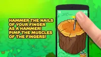 Hammer nail blow finger Screen Shot 1