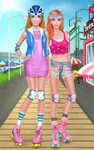 Roller Skate Chics: Girls Date Screen Shot 4