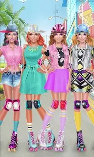 Roller Skate Chics: Girls Date Screen Shot 10