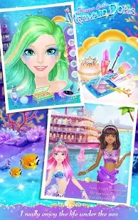 Princess Salon: Mermaid Doris Screen Shot 11