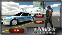 Police Extreme Car Driving 3D Screen Shot 10