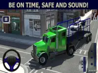 Car Transporter Cargo Truck 3D Screen Shot 9
