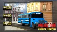 Police Bus Criminals Transport Screen Shot 9