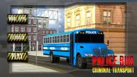 Police Bus Criminals Transport Screen Shot 1
