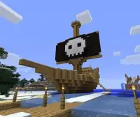 Pirate Ship Ideas Minecraft Screen Shot 0
